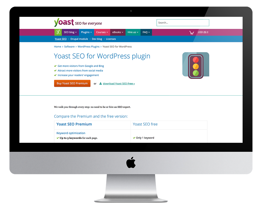 Yoast SEO - Ferramenta de marketing digital gratuita